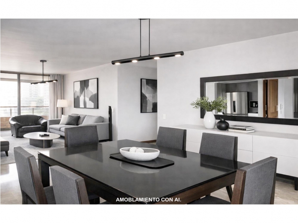 Venta apartamento Medellín poblado tesoro vista panorámica rebajado — foto 2