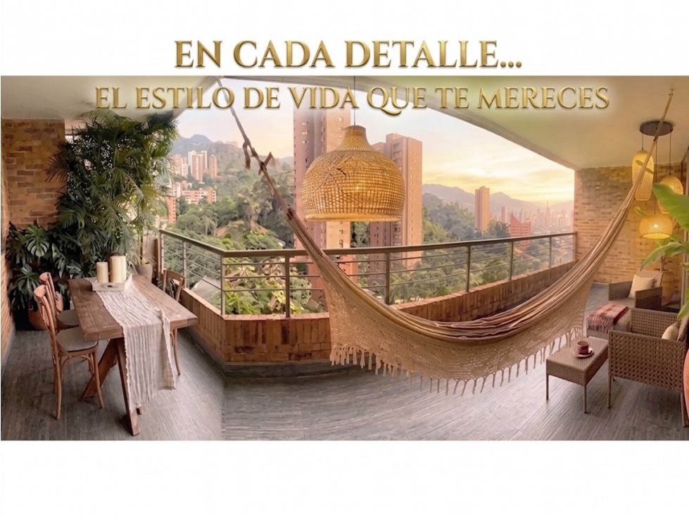 venta apartamento Medellín poblado tesoro 245 m2 luxury piso alto — foto 3