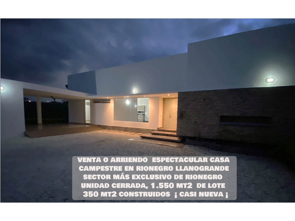 Venta arriendo casa campestre parcelación Rionegro llanogrande luxury - 5