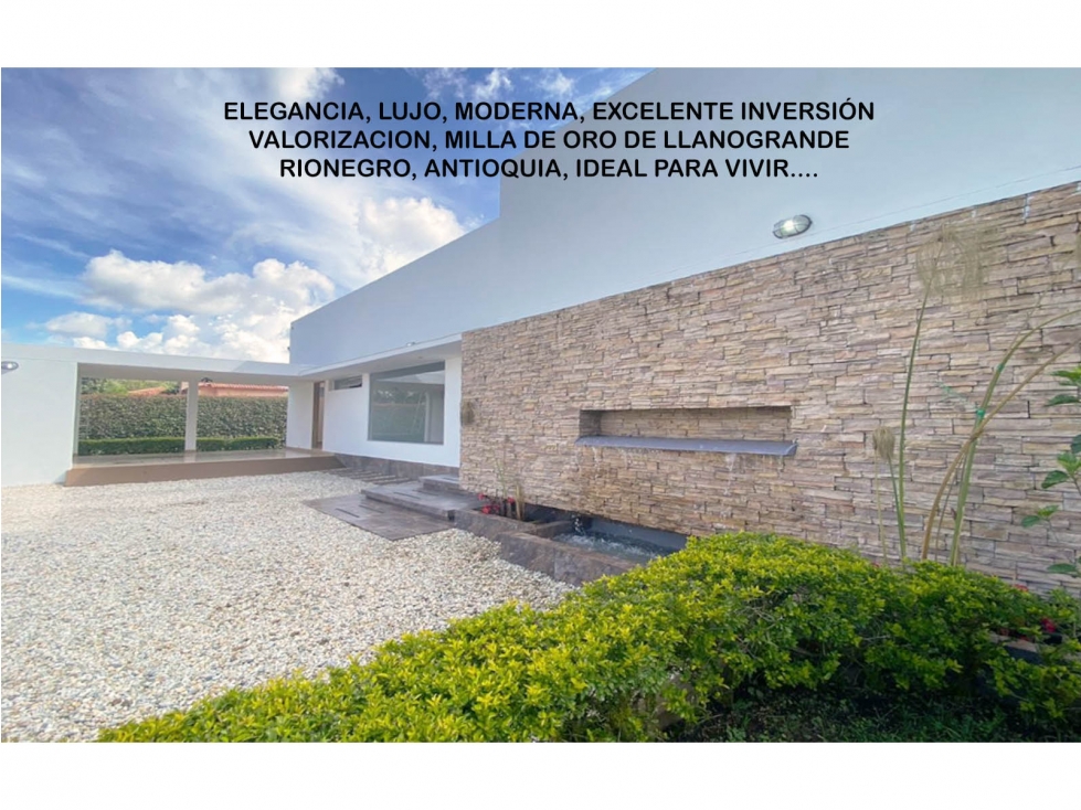 Venta arriendo casa campestre parcelación Rionegro llanogrande luxury - 6