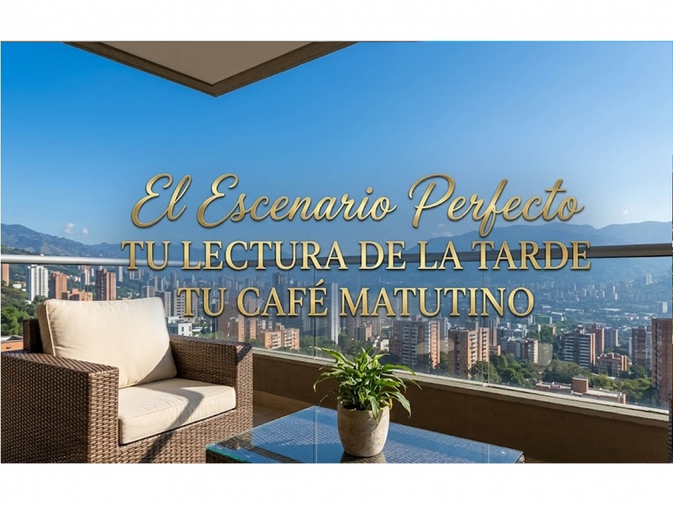 Venta apartamento Medellín Poblado tesoro 200 m2 vista panorámica — foto 4
