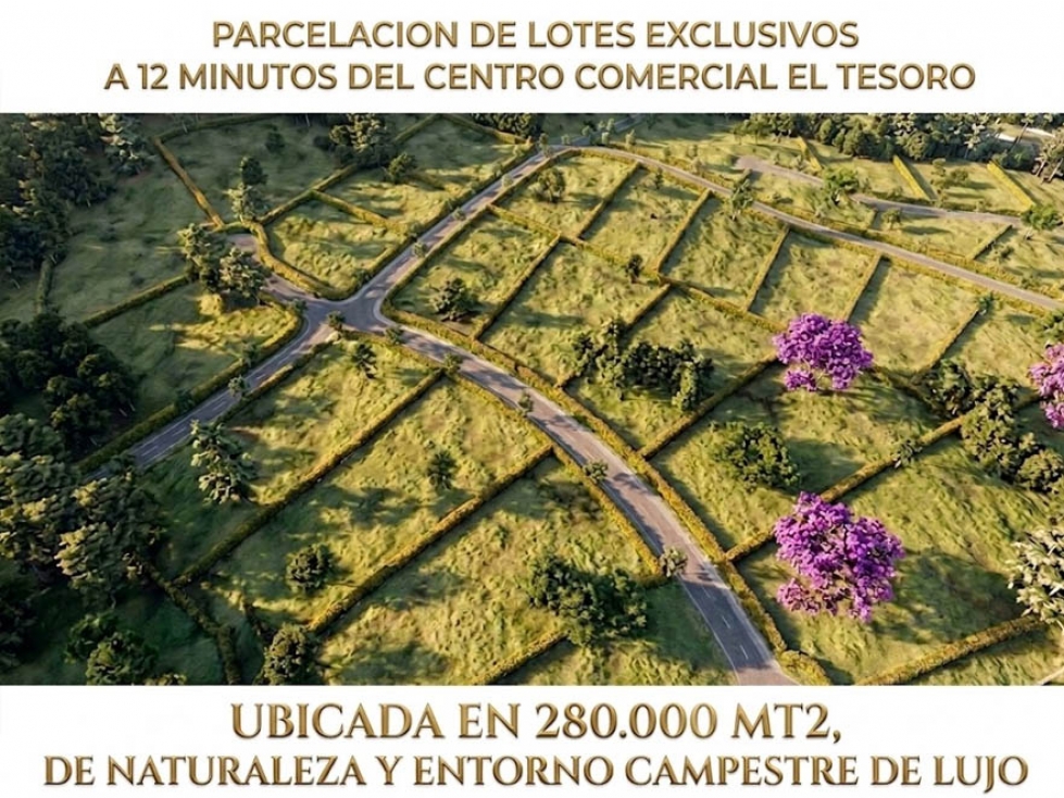 Venta lote parcelación Medellín poblado palmas exclusivo lujo luxury — foto 2
