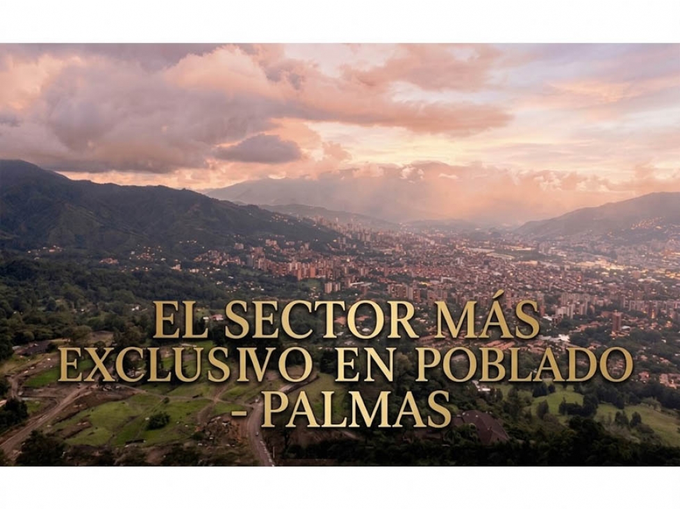 Venta lote parcelación Medellín poblado palmas exclusivo lujo luxury — foto 4
