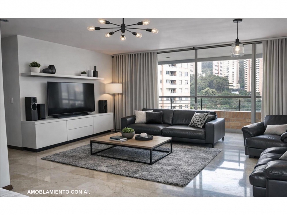 Venta apartamento Medellín poblado tesoro vista panorámica rebajado