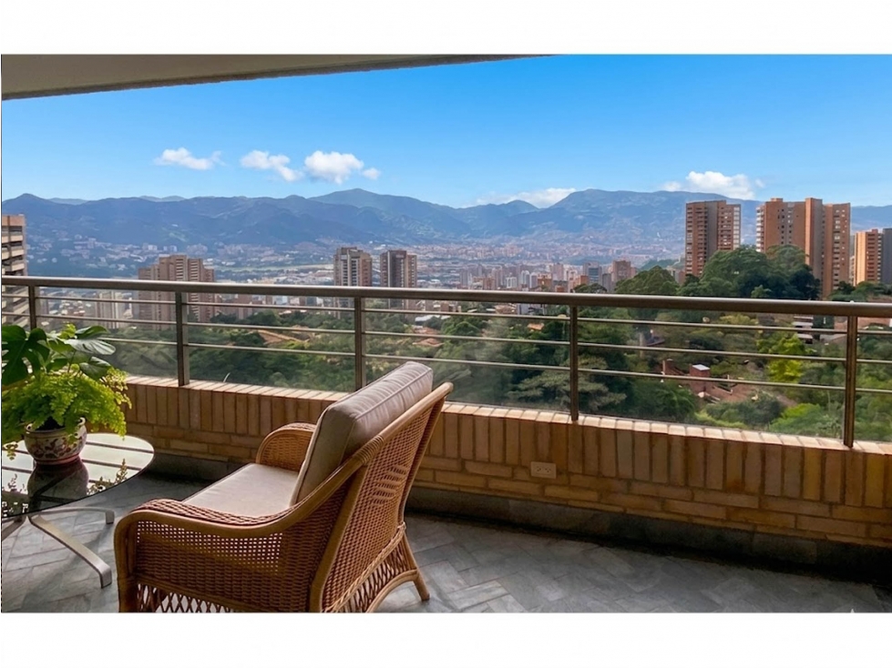 Venta apartamento Medellín Poblado tesoro 200 m2 vista panorámica — foto 5