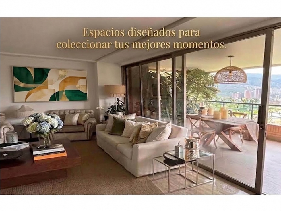 venta apartamento Medellín poblado tesoro 245 m2 luxury piso alto — foto 5