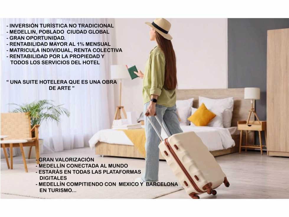 Venta suite hotelera lleras provenza Medellín poblado rentabilidad — foto 6