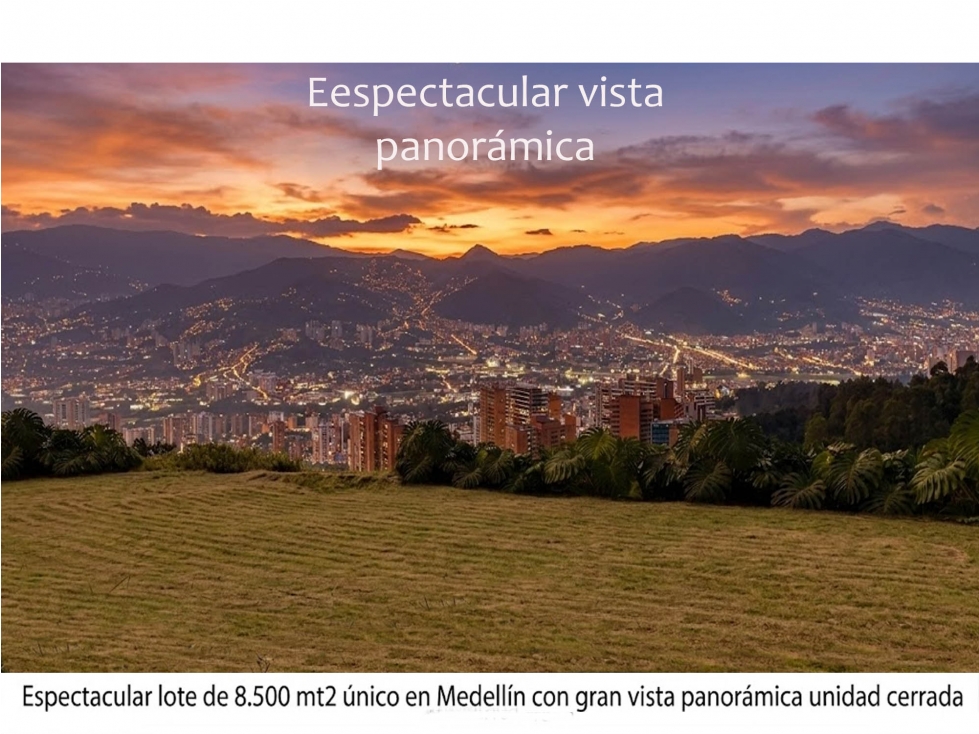 venta lote Medellin poblado unidad cerrada vista panorámica luxury — foto 2