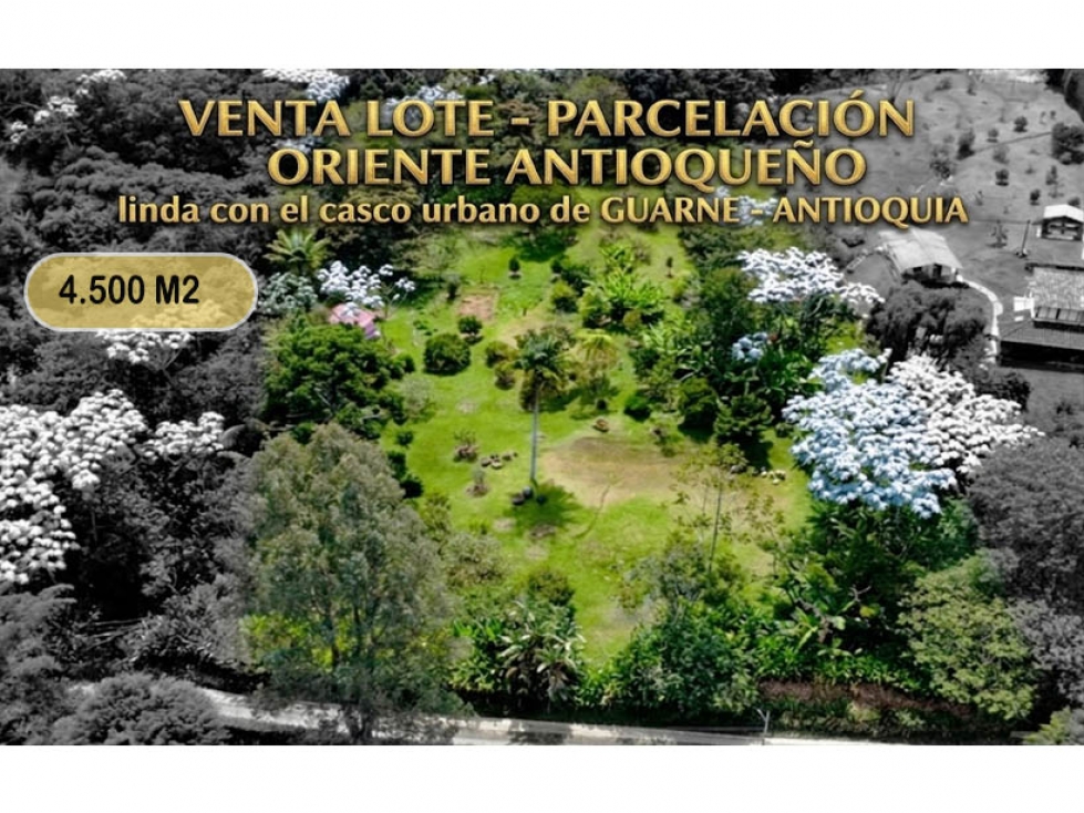 venta lote aeropuerto oriente antioqueño autopista parcelación recibo