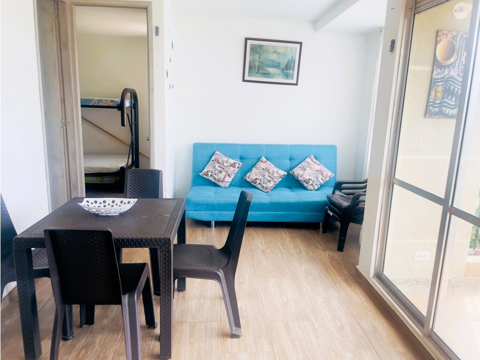 Apartamento amoblado en arriendo Ricaurte Cundinamarca - 1