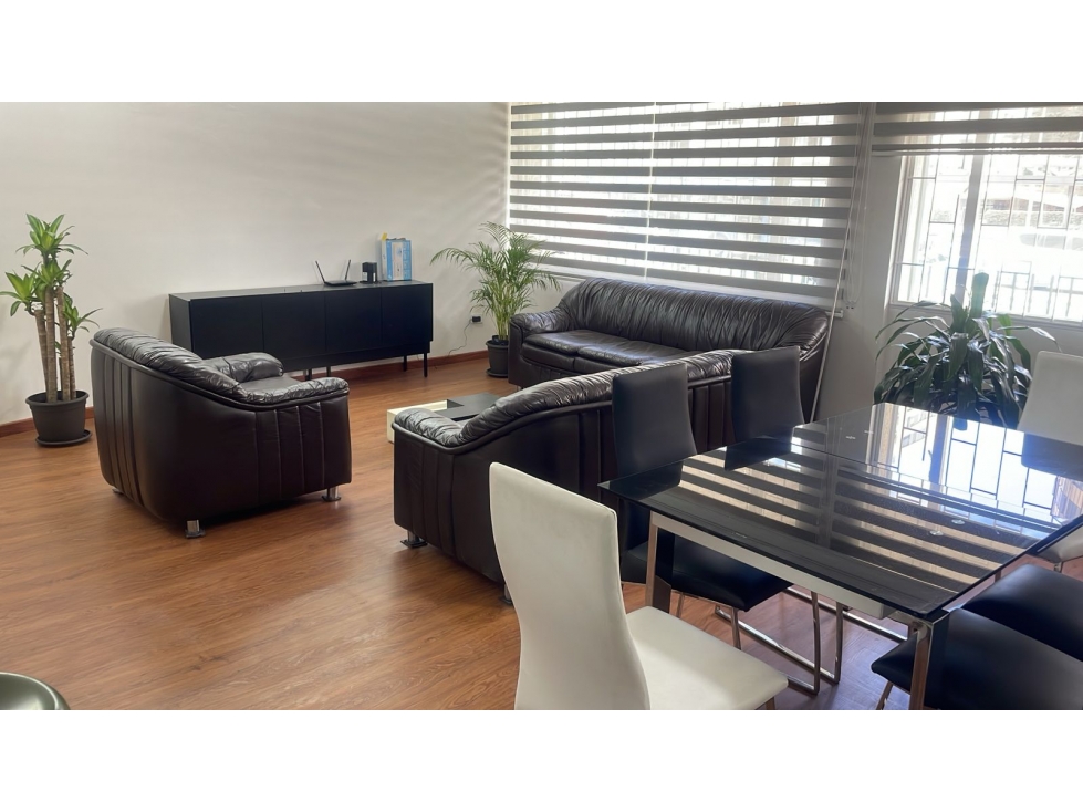 Apartamento amoblado en arriendo Chico Norte