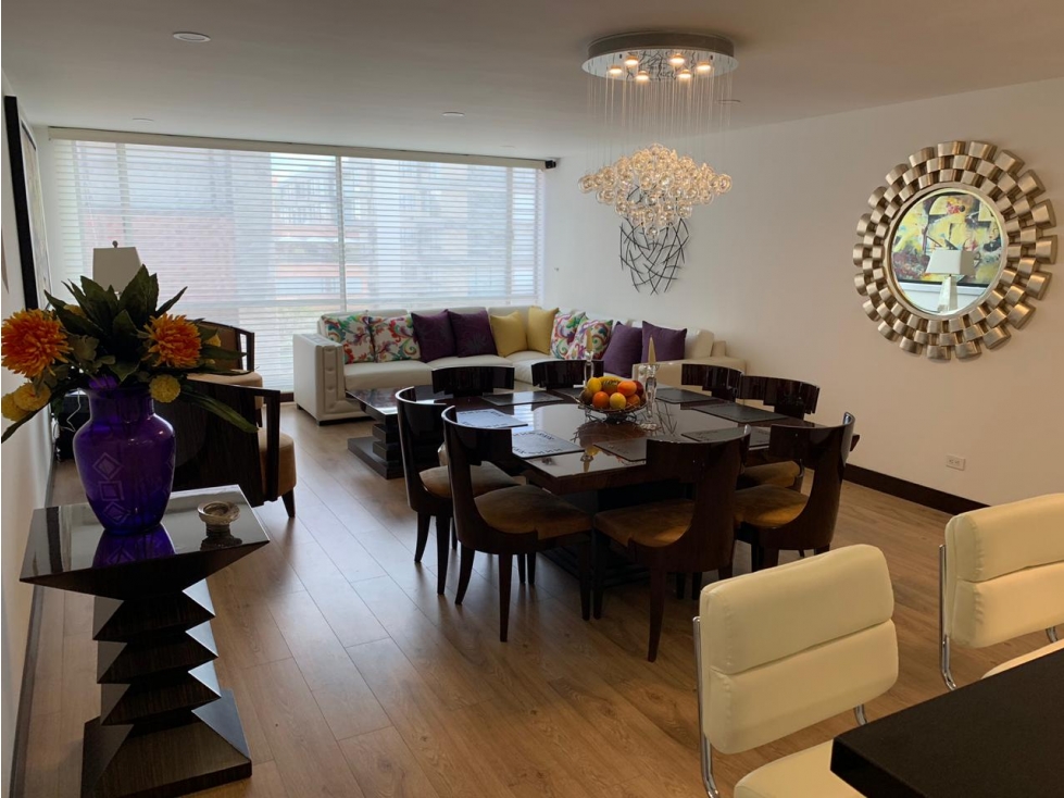 Apartamento amoblado en arriendo La Carolina