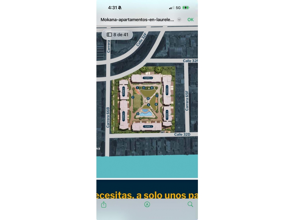 Apartamento para cesion de derechos en Mokana