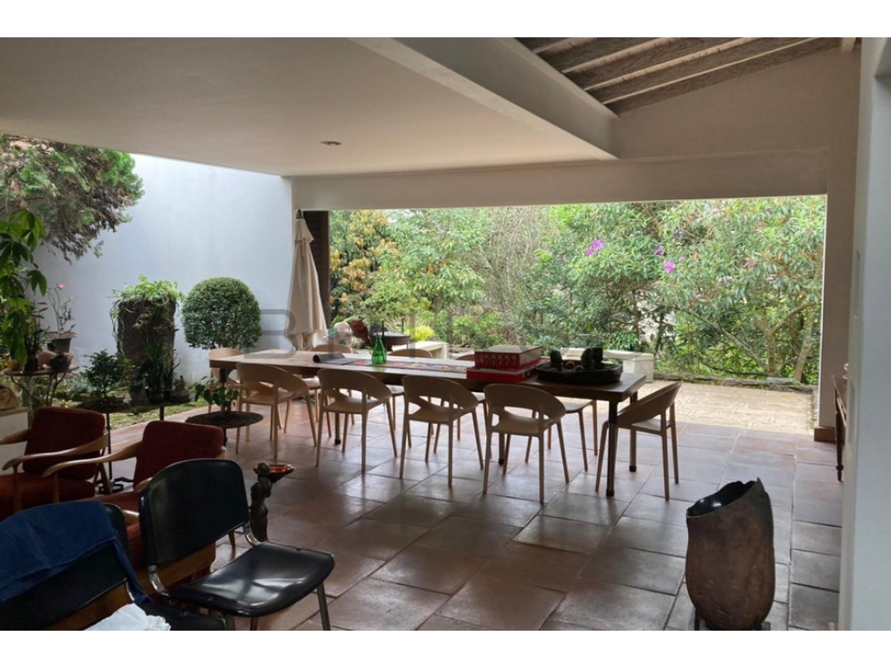 Casa campestre en venta en Las Brujas con Jacuzzi y zona verde propia