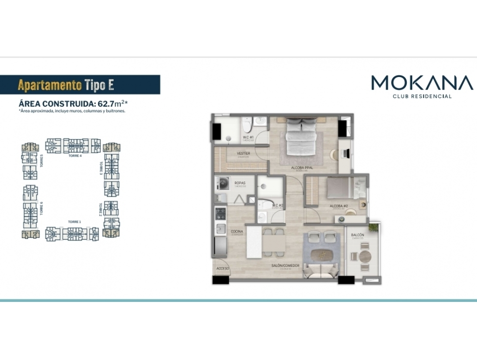 Apartamento para cesion de derechos en Mokana — foto 5