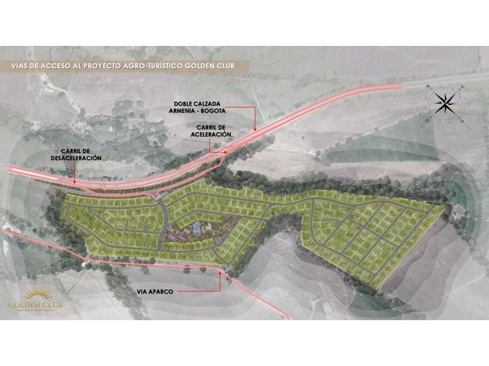 PROYECTO DE LOTES CAMPESTRES GOLDEN CLUB — foto 3