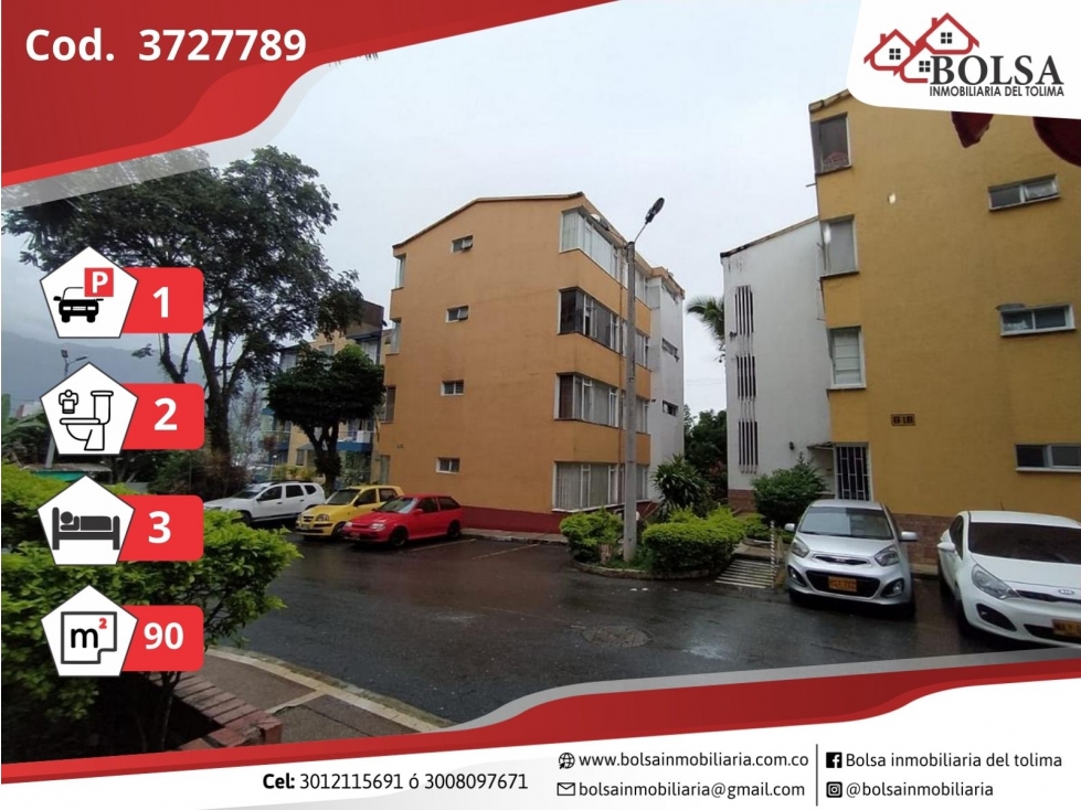 VENDO APARTAMENTO 4 PISO SIN ASCENSOR SECTOR AVENIDA EL PAPAYO