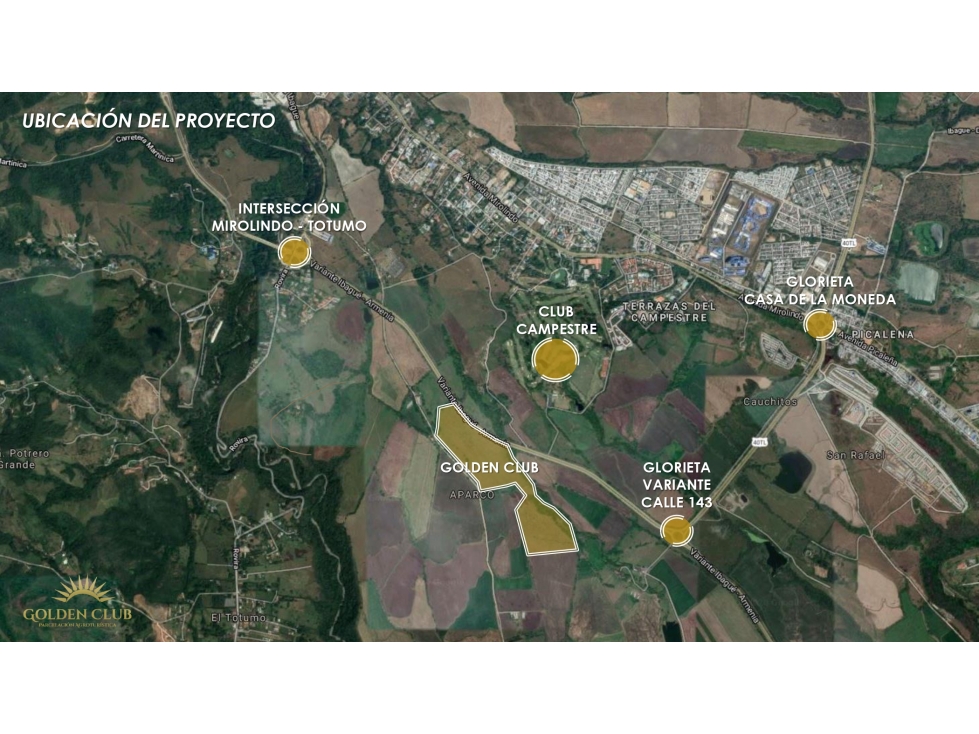 PROYECTO DE LOTES CAMPESTRES GOLDEN CLUB — foto 4