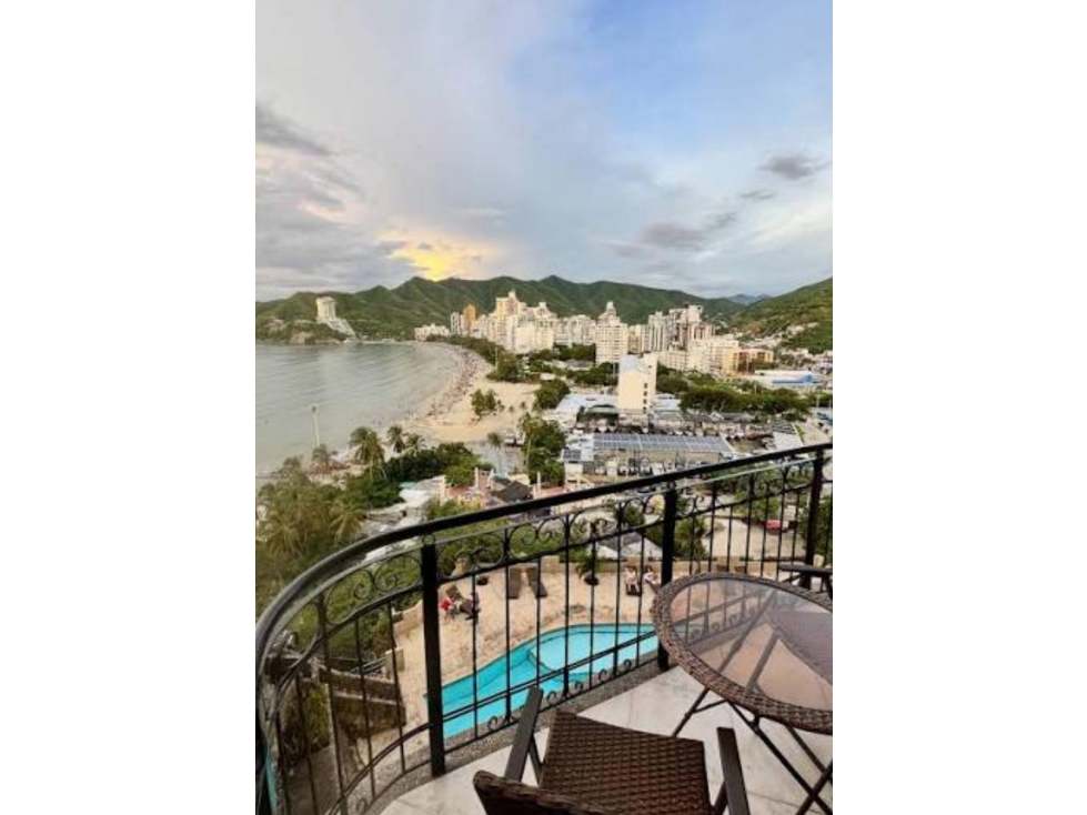 VENDO APARTAMENTO 2 EN 1, SECTOR EL RODADERO PISO 10 SANTA MARTA — foto 2