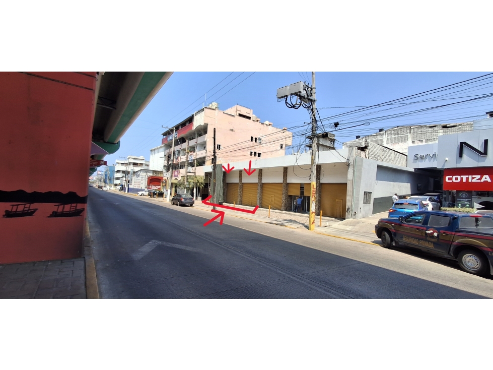 RENTA LOCAL AV CUAUHTEMOC LAS ANCLAS ACAPULCO EXCELENTE UBICACION - 1