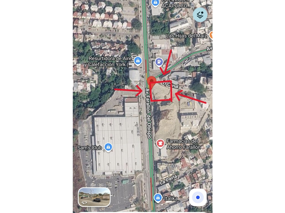RENTA A FRANQUICIAS TERRENO COMERCIAL EN ESQUINA AV FARALLON ACAPULCO - 2
