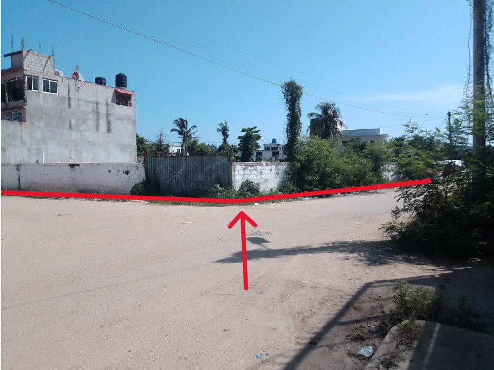 EN VENTA TERRENO COL ALBORADA LLANO LARGO ACAPULCO - 1