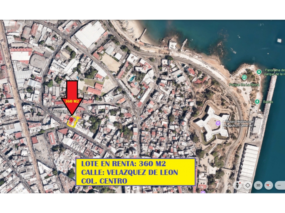 RENTA A FRANQUICIAS TERRENO VELAZQUEZ DE LEON CENTRO ACAPULCO - 3