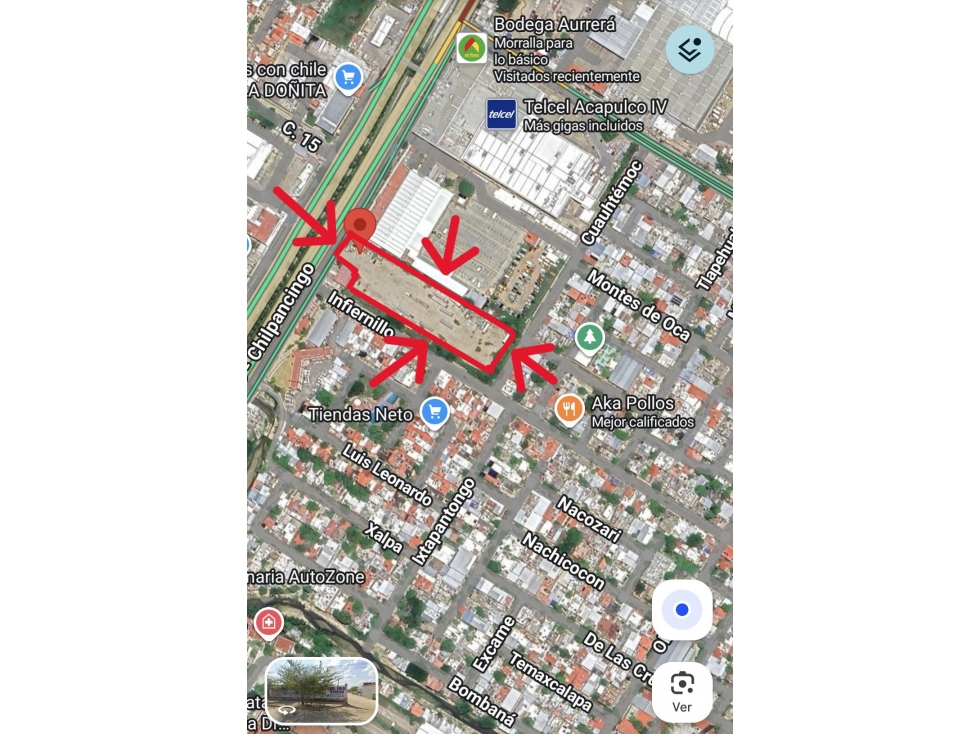 RENTA TERRENO BLVR VICENTE GRO ACAPULCO MUY AMPLIO ZONA COMERCIAL - 4