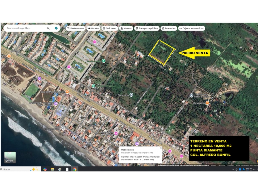 VENTA TERRENO LA BONFIL ACAPULCO CERCA AL MAR EXCELENTE PRECIO - 5