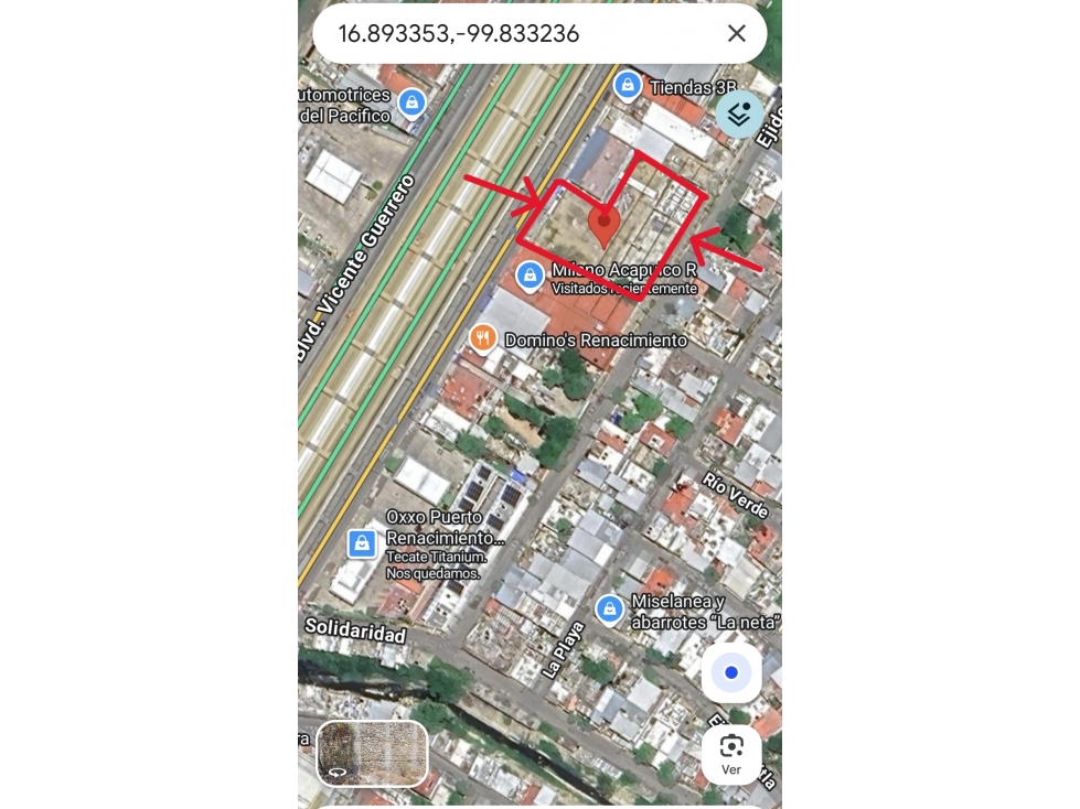RENTA AMPLIO TERRENO COMERCIAL BLVD VICENTE GRO ACAPULCO UBICADISIMO - 5