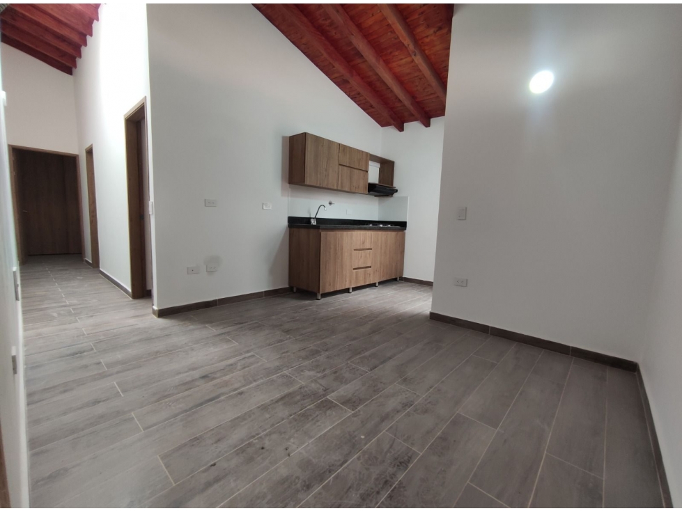 A0608. Apartamento de 52mt2 a una cuadra y media del parque de La Ceja