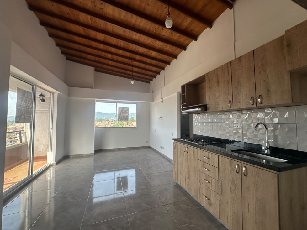 T0898. Apartamento con acabados modernos en unidad cerrada de La Ceja