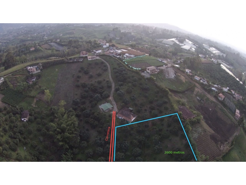 L0271. VENDO! 2 Lotes a 1km del casco urbano en el Carmen de Viboral