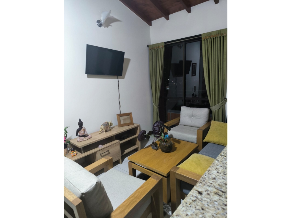 A0596. Apartamento cuarto nivel con 64mt2 en La ceja