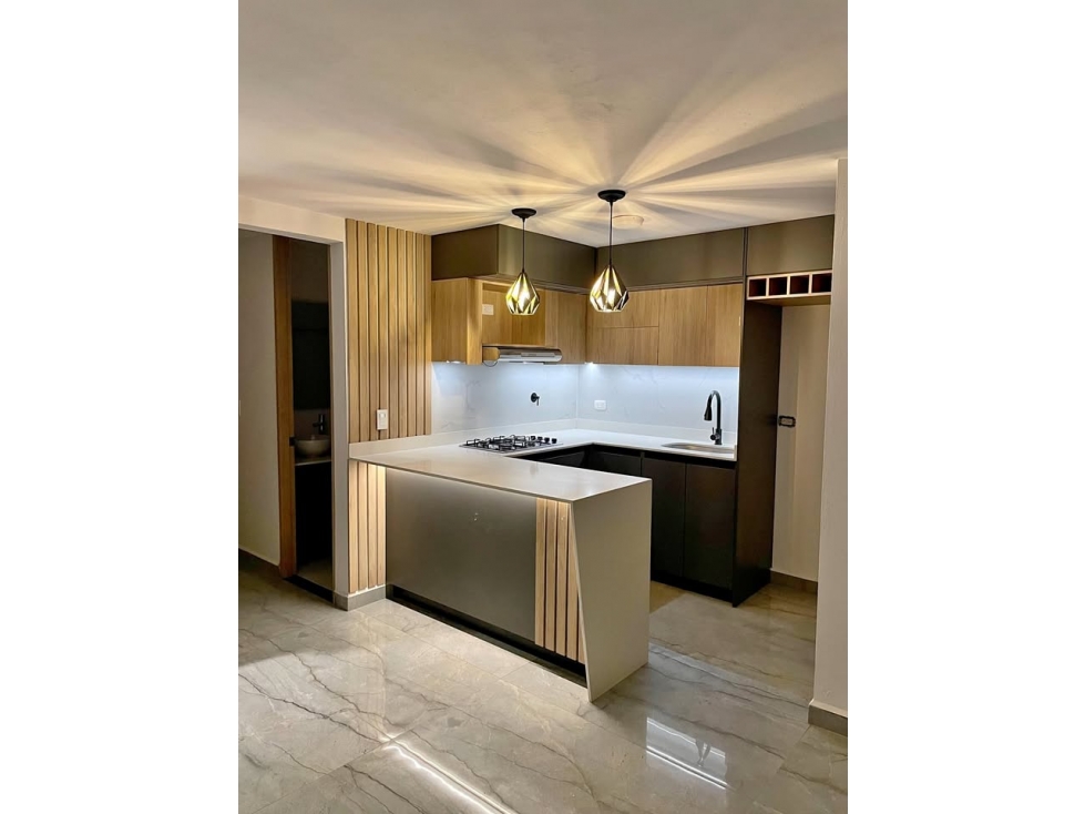 T0924. Apartamento con acabados modernos en unidad cerrada Rionegro
