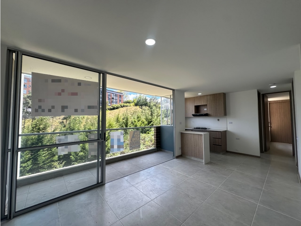 A0642. Apartamento de 64mt2 en excelente unidad cerrada en La Ceja