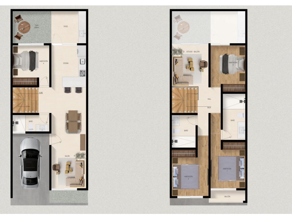 C0438.Casa unifamiliar sobre planos con excelente ubicación en La Ceja
