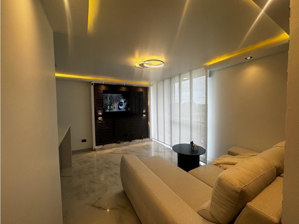 A0445. Vendo! Apartamento con acabados de lujo en unidad cerrada — foto 5