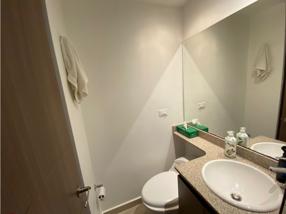 T0721 Alquilo! Apartamento amoblado en unidad cerrada con piscina — foto 4