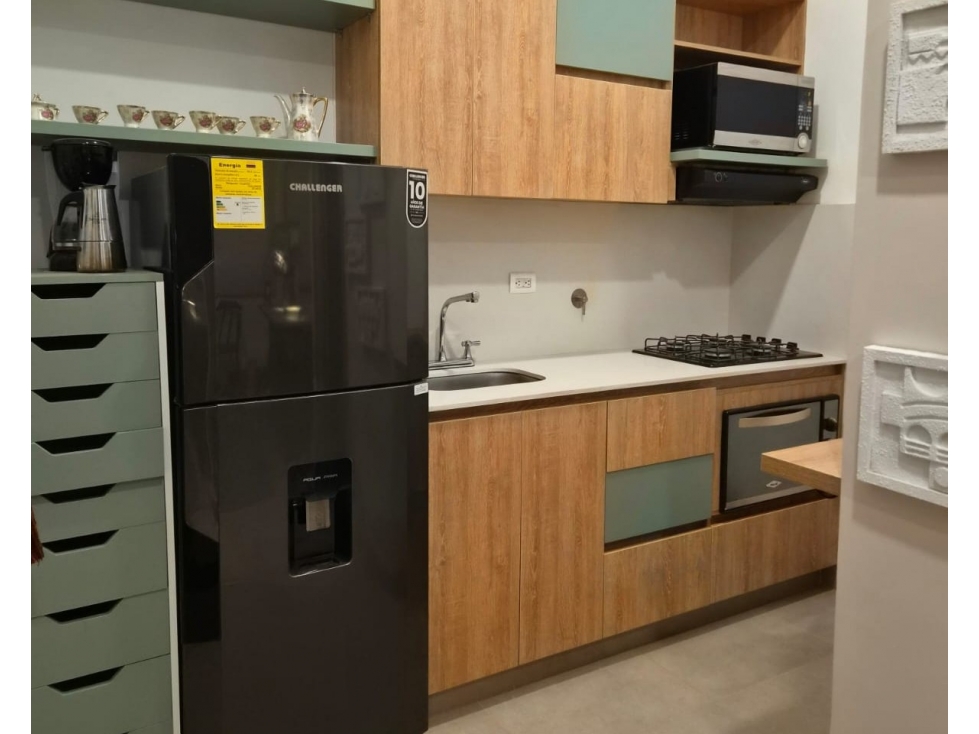 T0937. Apartaestudio de 45mt2 en unidad cerrada de El Retiro - 3