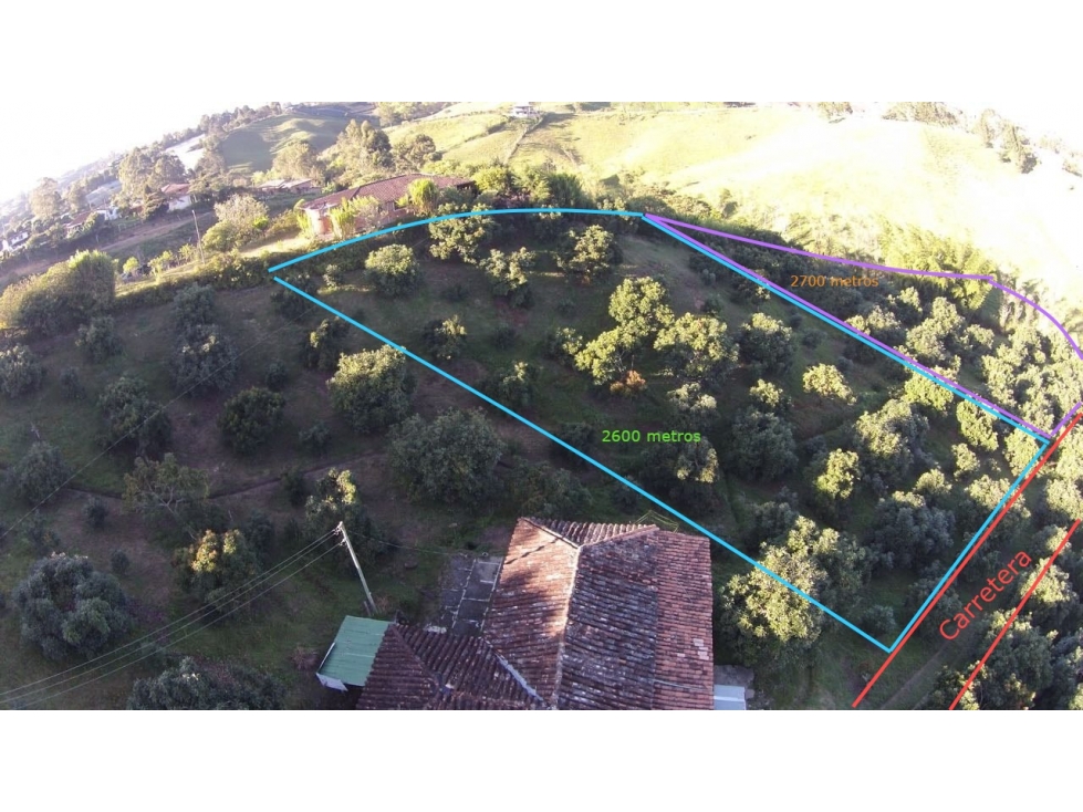 L0271. VENDO! 2 Lotes a 1km del casco urbano en el Carmen de Viboral — foto 4