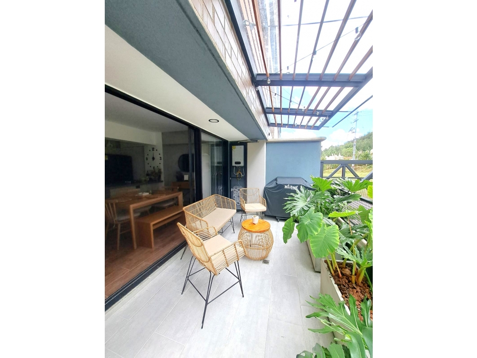 A0630. Apartamento 62 m² con terraza en unidad cerrada, El Retiro — foto 4