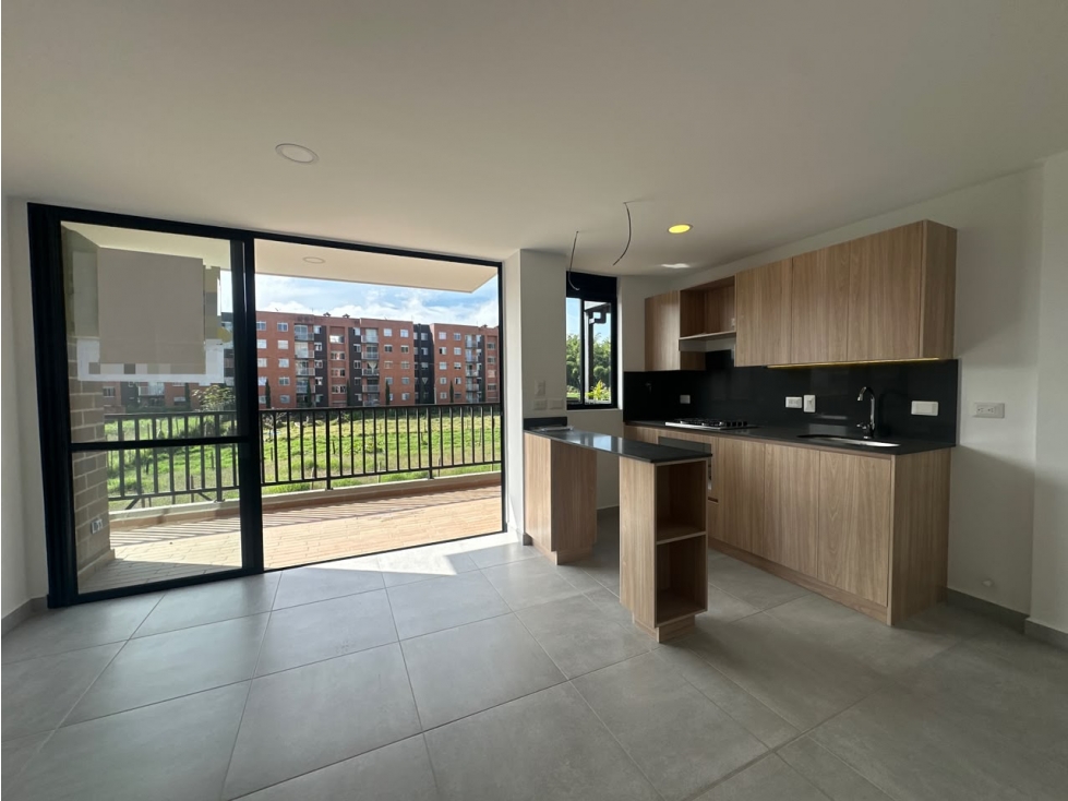 T0940. Apartamento con acabados modernos en unidad cerrada en La Ceja