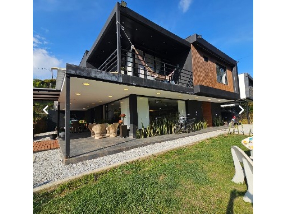 F0334. VENDO! Casa campestre Luxury a 1 minuto de la zona urbana