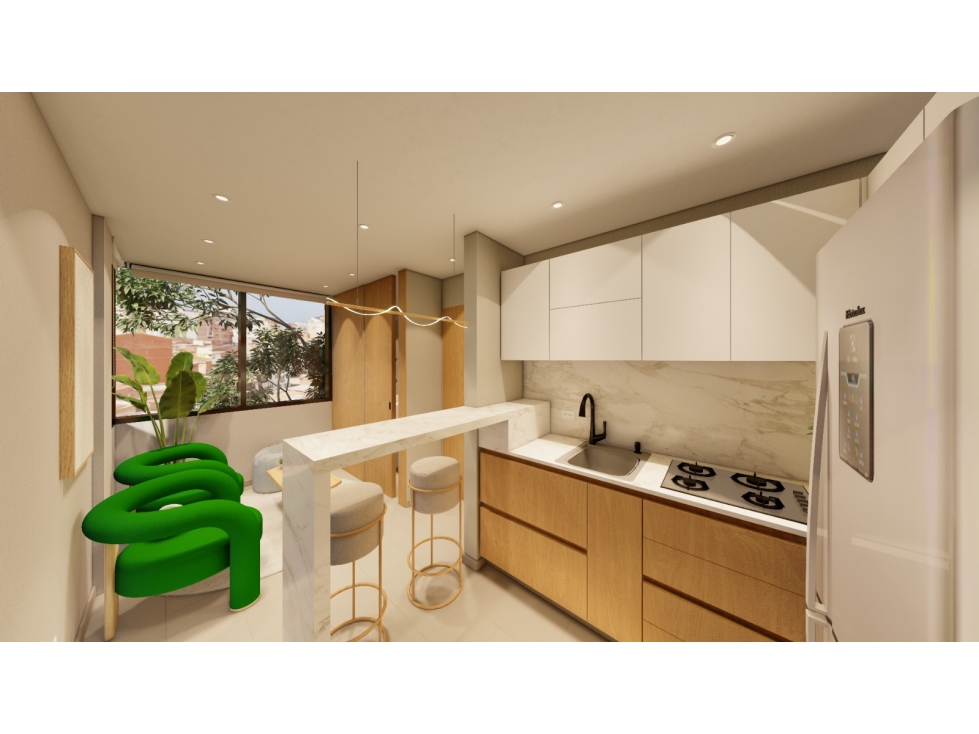 A0451. Vendo! Apartamento para estrenar en excelente sector