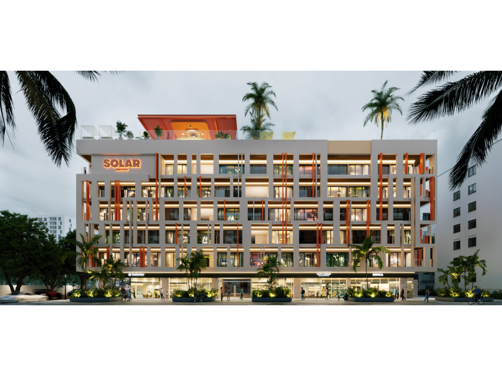 DEPARTAMENTOS EN VENTA EN SOLAR MIDTOWN, PLAYA DEL CARMEN, Q.R.