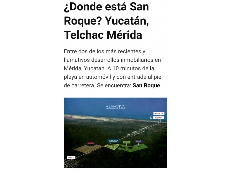 Lote en venta a 10 min. de playa en San Roque, Telchac, Yucatán - 4