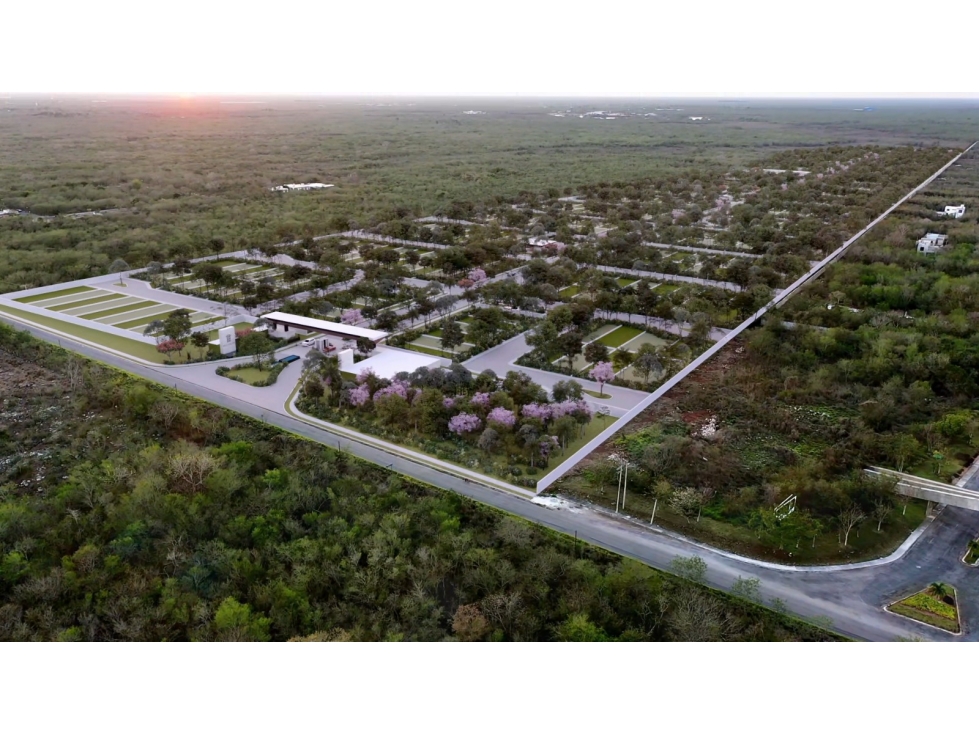 Lotes en preventa en Real Portanza en Conkal, Mérida Yucatán - 1