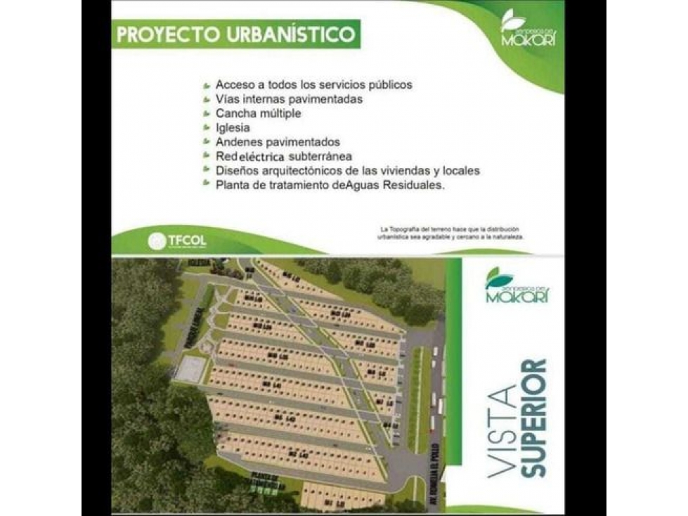 LOTE EN VENTA EN SENDEROS DE MAKARÌ. - 2