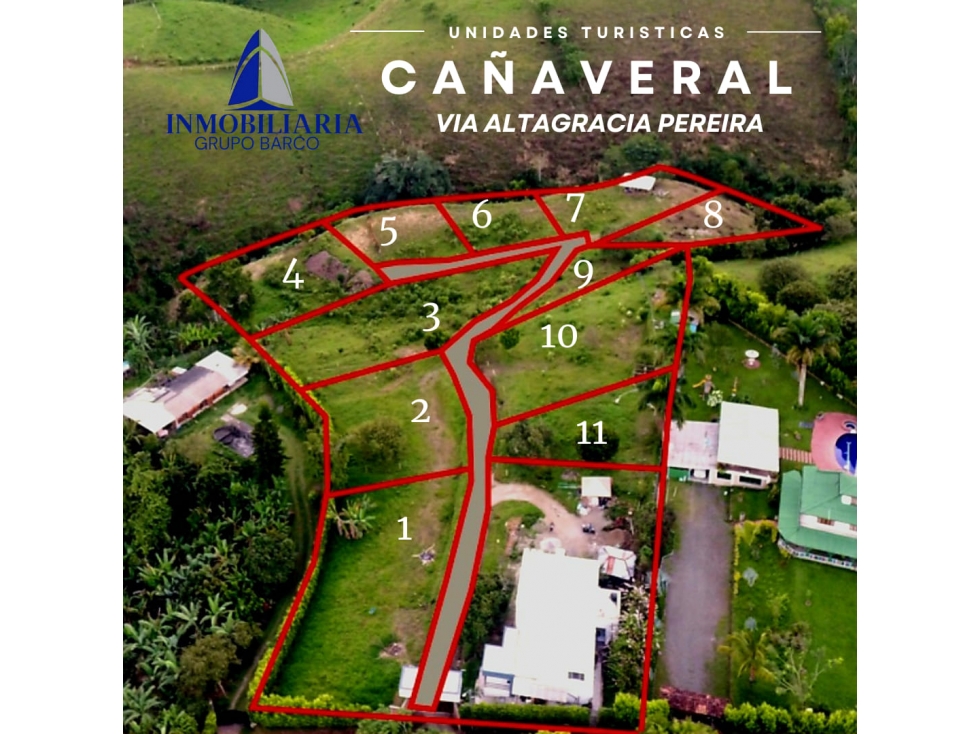 Lotes campestres en parcelación. Sector vía Altagracia, Pereira
